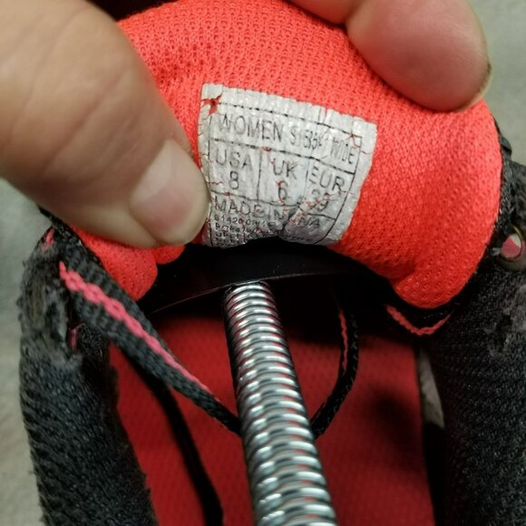 Saucony Shoes Womens Size 8 Wide Gray Eclipse TR2 Trail Running Sneakers *Read* - Picture 13 of 16